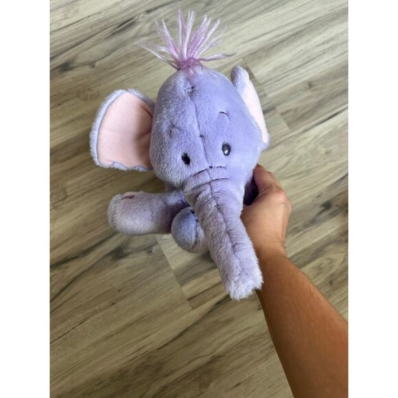 Disney Other - Disney Store Winnie The Pooh Plush Lumpy Heffalump Elephant 12" Purple
